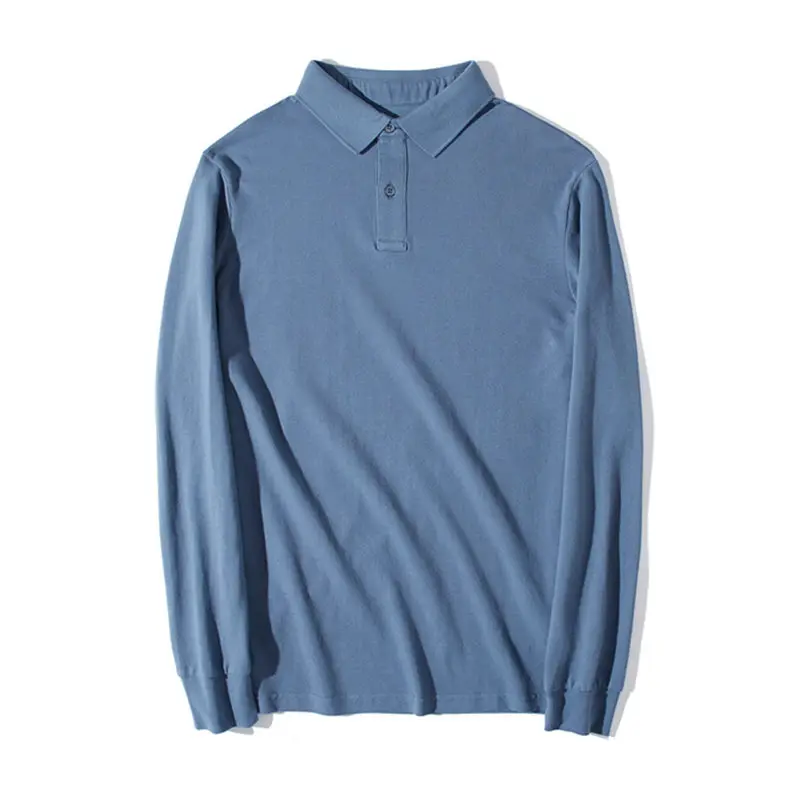 5XL 6XL Muls Polo Men100% Cotton Long Sleeve Basic Pattern Casual Mens Polos Male Plus Size High Quality White Orange Green Blue 01