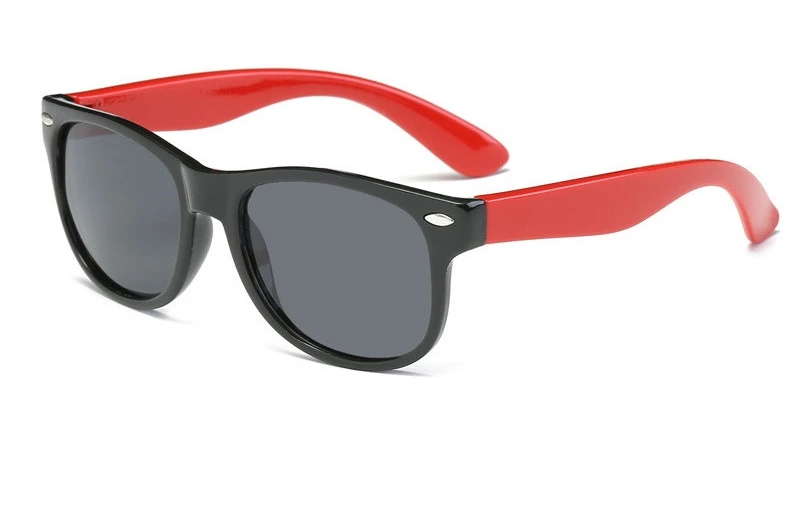 Glitztxunk модный бренд дети солнцезащитные очки поляризованные мальчики девочки детские солнцезащитные очки детские очки UV400 - Цвет линз: 5