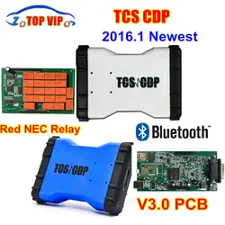 3 шт DHL V3.0 PCB Высокое качество TCS CDP PRO Plus 2016,00 новые может сделать 2016 модель Bluetooth как МВД CDP 3 в 1 БД диагностический инструмент