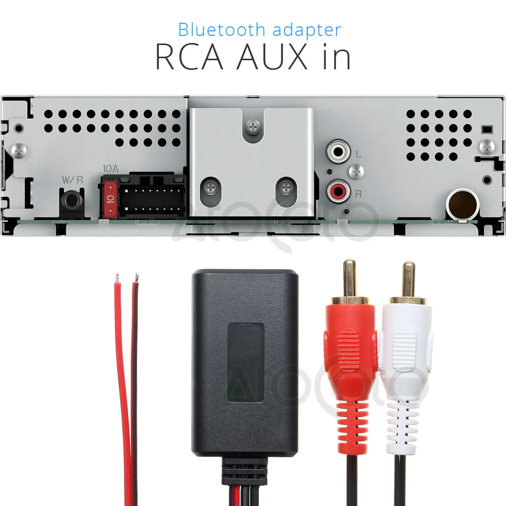 Universal Bluetooth Aux Empfanger Modul 2 Rca Kabel Adapter Auto Radio Stereo Wireless Audio Eingang Musik Spielen Fur Lkw Auto Cables Adapters Sockets Aliexpress