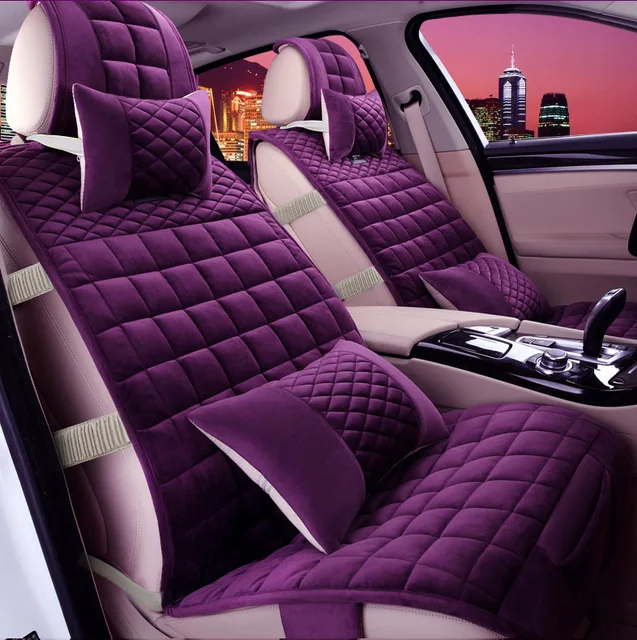 Buy 5 pieces / set female car seat covers 2016 new