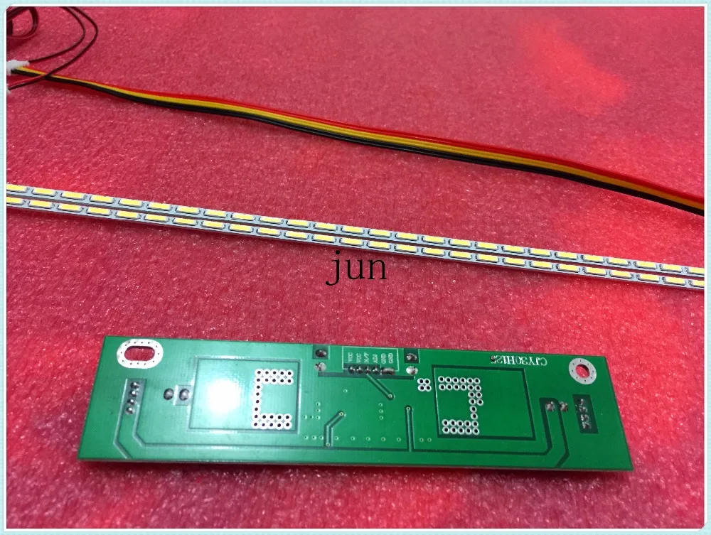 

42 inch LED Aluminum Plate Strip Backlight Lamps Update Kit for LCD Monitor TV Panel 2 LED Strips 475mm