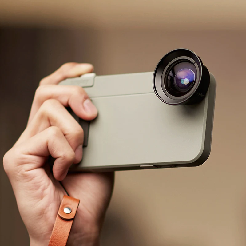 

Bitplay SNAP!X Phone Housing Case Cover w Wireless Remote for iPhone X/XS Phonegraphy Video Shoot for 4K HD Wide-angle Lens