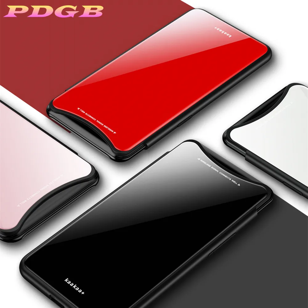 

2019 Original hard mirror case for Oppo R15 R17 Pro Reno Z 10X Zomm silicone back phone cover etui for Oppo R15X K1 Find X A1K