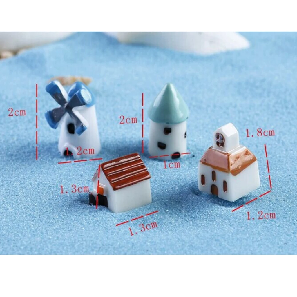 Fairy Garden Accessories Kit - Miniature House and Figurine Set for Girls, Boys, Adults 