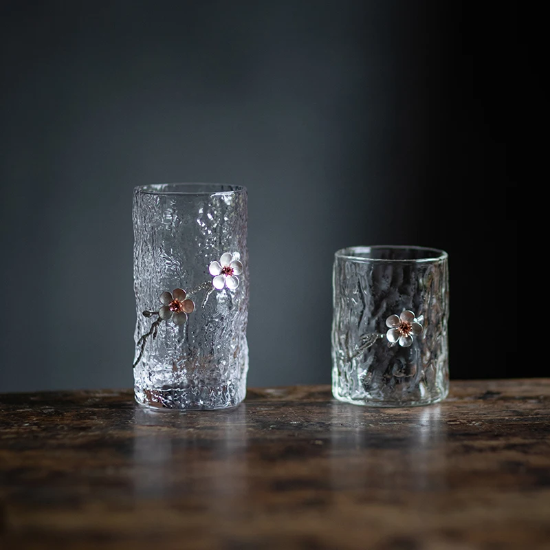 벚꽃 유리컵
