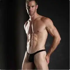 

Private customized BOYTHOR Men's sexy underwear bullet T three-dimensional panties black male thong
