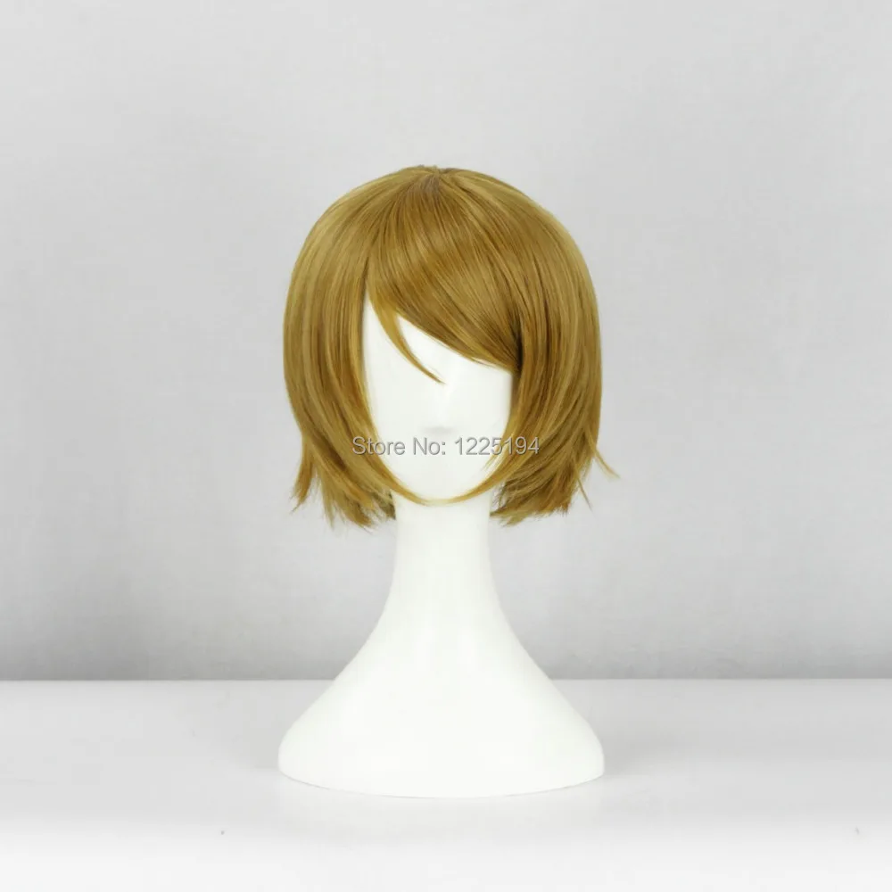 

Love Live Koizumi Hanayo 32cm Length Black Short Japanese Anime Cosplay Wig Free Shipping