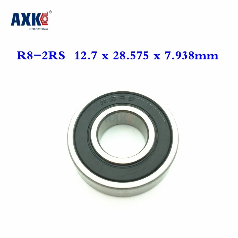 

Thrust Bearing Rolamentos 5pcs R8-2rs R8rs R8 Rs Deep Groove Ball Bearings 12.7 X 28.575 7.938mm Free Shipping High Quality