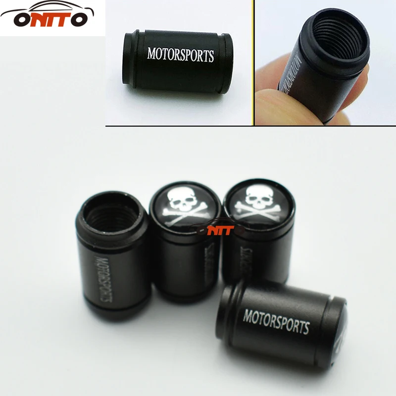 Tire Accessories 10set Aluminum Alloy Skull Type High Quality Car Wheel