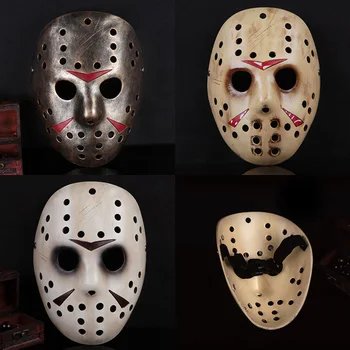 

H&D New Jason vs Friday The 13th Horror Hockey Cosplay Costume Halloween Killer Masquerade Mask Halloween Mask(Three colors)