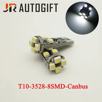 

100x Canbus No Error Car LED Lights T10 2835 8 SMD 12V 24V 194 168 W5W Interior lights Auto replacement Bulbs Lamp Car-Styling