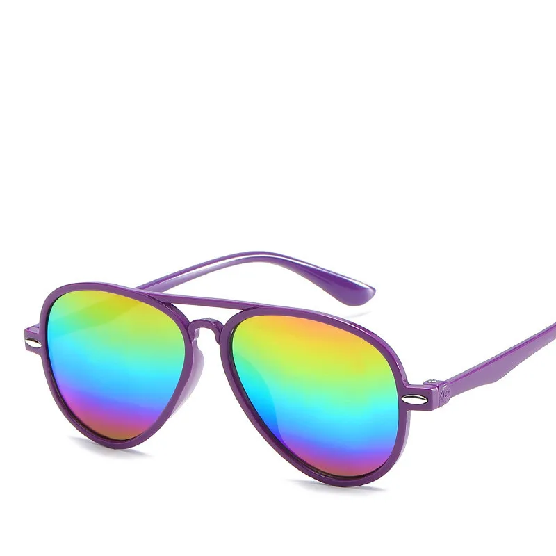 1 шт. Детские разноцветные солнцезащитные очки для маленьких мальчиков и девочек, для рыбалки, кемпинга, походные солнцезащитные очки, анти