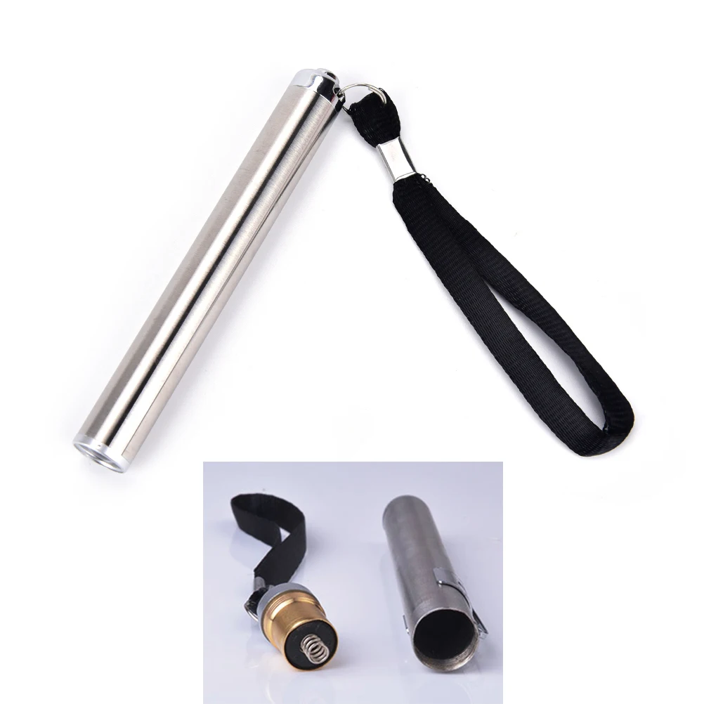 

1pcs LED Flashlight USB Powerful Mini Cree LED Torch Waterproof Design Pen Hanging With Metal Clip Portable Lighting
