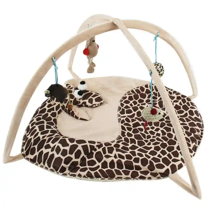Bed Toys Cat Bed Pad Blanket House Cat Trapping Tortorise Coccinella Septempet Cat Bed Toys Mobile Activity Games
