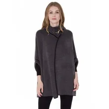 Пальто для женщин в Корейском стиле Осень Зима Мода темперамент коммутируют 5 точек рукав пальто куртка кардиган ведущий Топ