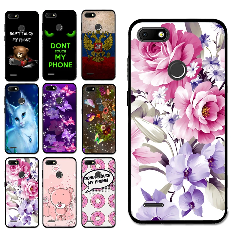

For BQ 5512 New arrived Case Beautiful Silicon TPU Flora Cover for BQ 5512L STRIKE FORWARD Flower Shell Bag Housing