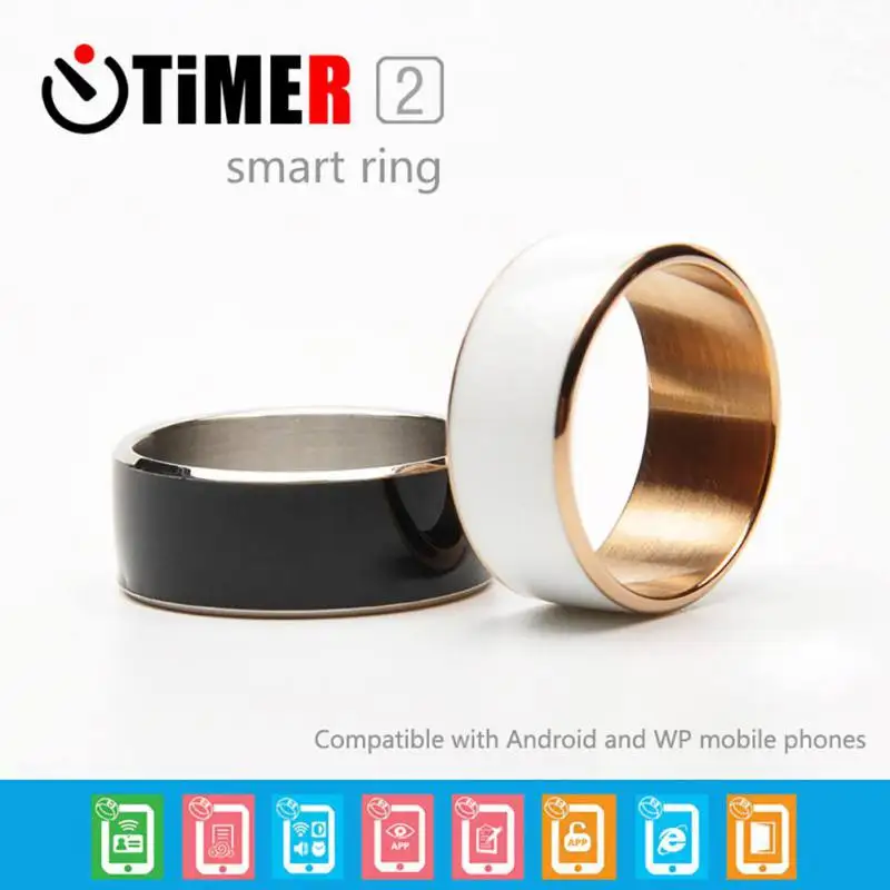 

Smart Ring The 2nd Generation Liquid Metal Waterproof Electric Intelligent Wear Finger Wearable Accessories For NFC Smart Phones