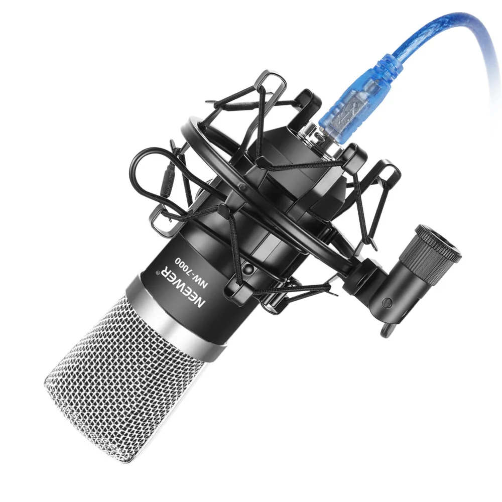 Neewer NW 7000 USB Condenser Microphone Kit for Windows and Mac with