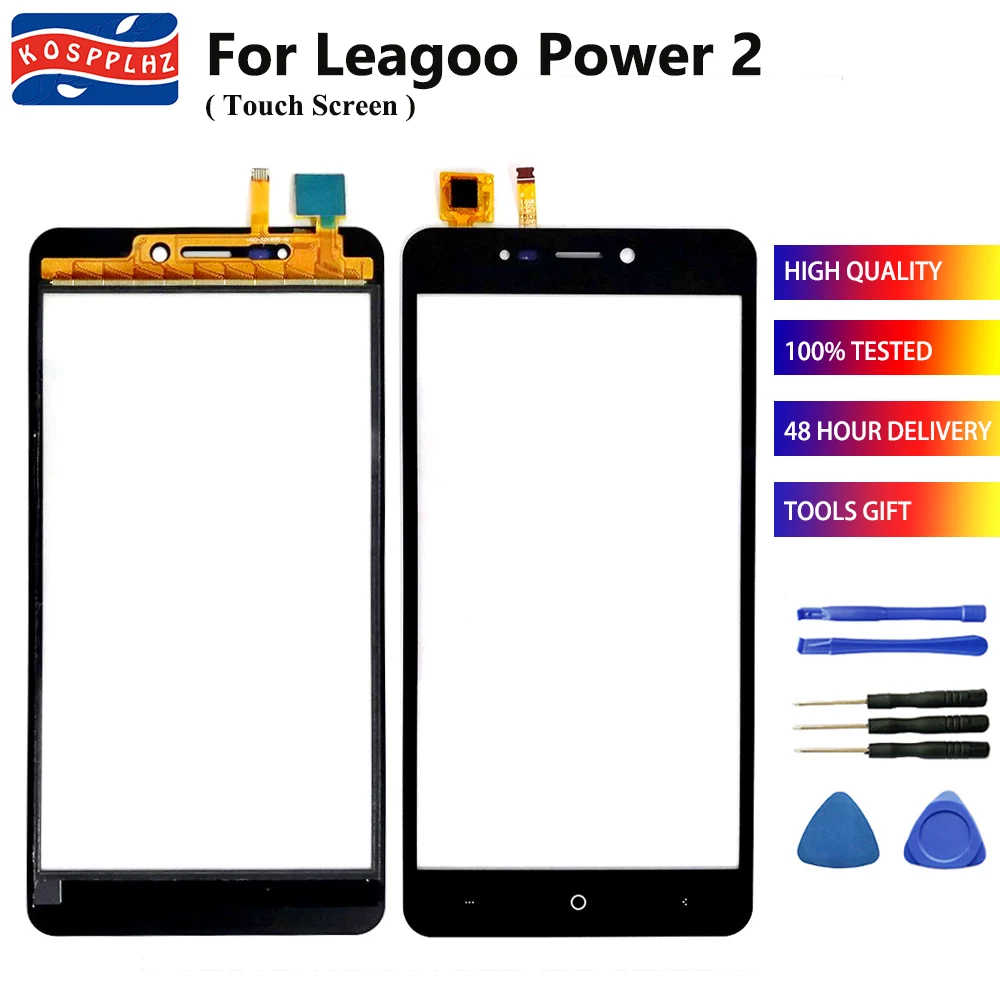 Переднее стекло для Leagoo Power 2 Pro сенсорный экран внешняя стеклянная панель
