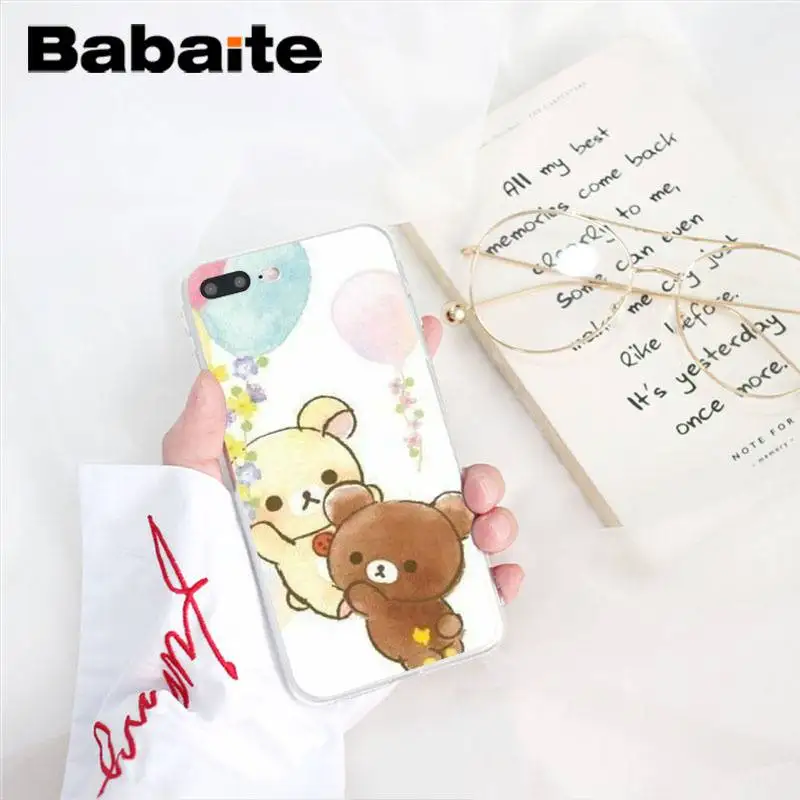 Мягкий силиконовый чехол Babaite Rilakkuma из ТПУ для телефона iPhone 8 7 6 6S Plus X XS MAX 5 5S SE XR 10 11 11pro 11promax - Цвет: A13