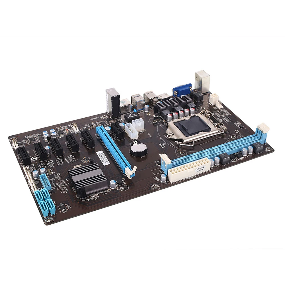 

7 GPU B85 BTC Mining Motherboard Extender Riser Board PCI-E Extensor Miner Profession for BTC LTC Rig Ethereum