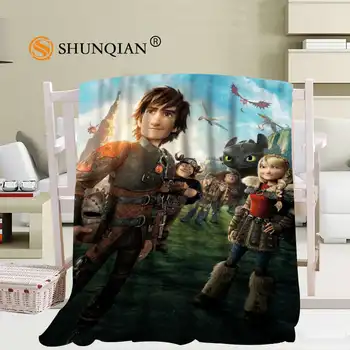 

How To Train Your Dragon Blanket Soft DIY Sofa Bed Throw Blanket Adult Warm Custom Blanket 56x80Inch50X60Inch40X50Inch