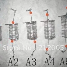 Карп Рыболовная клетка для приманки из нержавеющей приманки клетка микс 10 шт