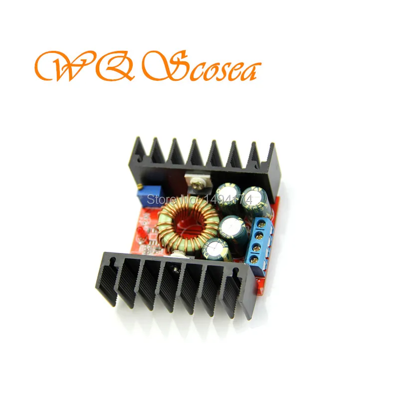 WQScosea Φ Регулируемый 7-32V to 1 25-28V 10A 100W понижающий преобразователь 5V 6V 9V 12V 19V 24V |