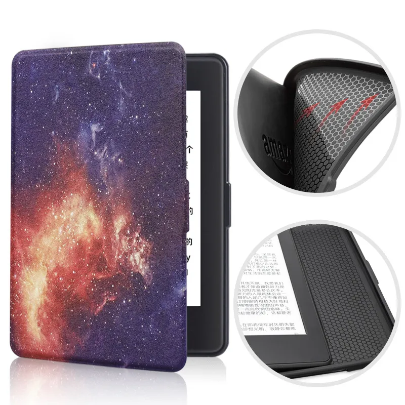 

Soft Case for Amazon Kindle Paperwhite 1 2 3 Silicone Back Smart Cover fit All Kindle Paperwhite Generations Prior to 2018