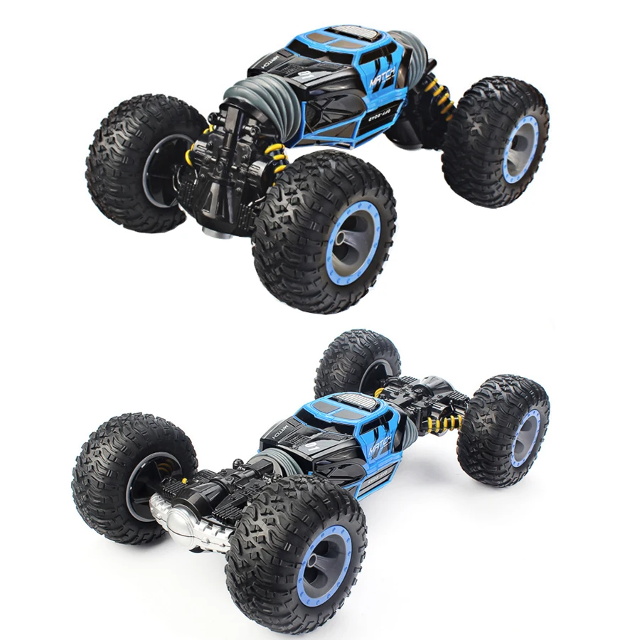 

RC Car Model 4WD 2.4Ghz 1/16 Vehicle Off-road Climbing Twisted Stunt Car children's Electric Remote Control Toy Interactive Gift