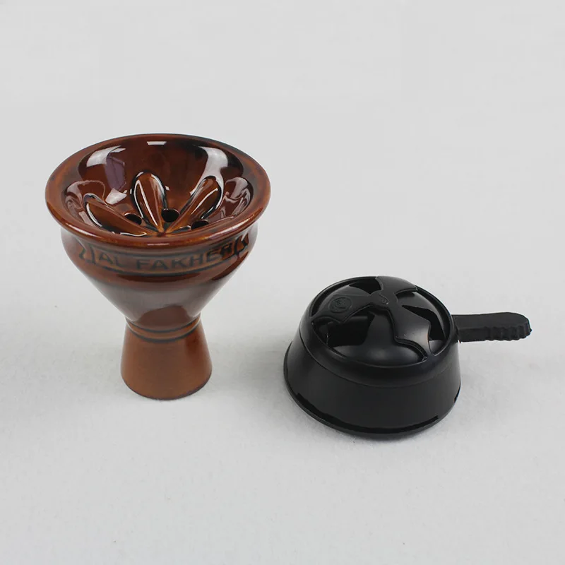 

New high quality Shisha Accessories Clay pottery hookah bowl Narguile Hookah Bowl for kaloud