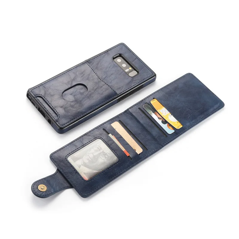 YISHANGOU флип-кошелек вертикальный держатель для карт Кожаный чехол для телефона для samsung Galaxy S8 S9 Plus S7 Edge Note 8 9 Ретро Задняя накладка