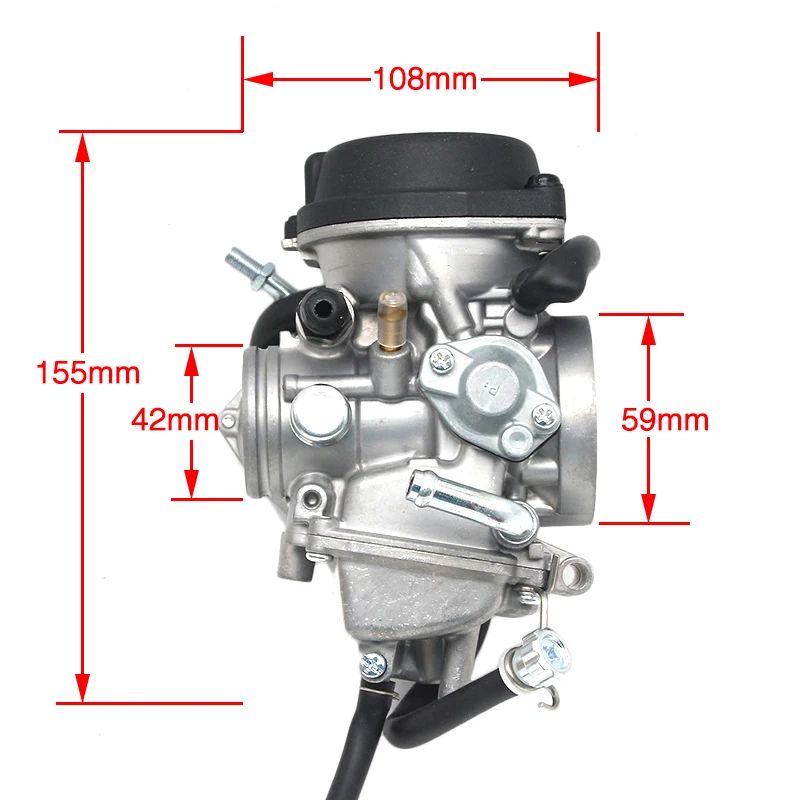 ZSDTRP 36 мм карбюратор Carburador QUAD ATV KFX 400 KFX400 2003~ 2006 UTV LTZ 400 LTZ400 Raptor 400 Kodiak 400 YFM400