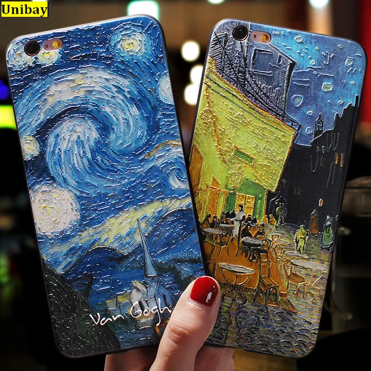 Чехол для iPhone XS Max звездная ночь серия iphone x 6s 7 8 Plus матовый 3d рельефный чехол xs