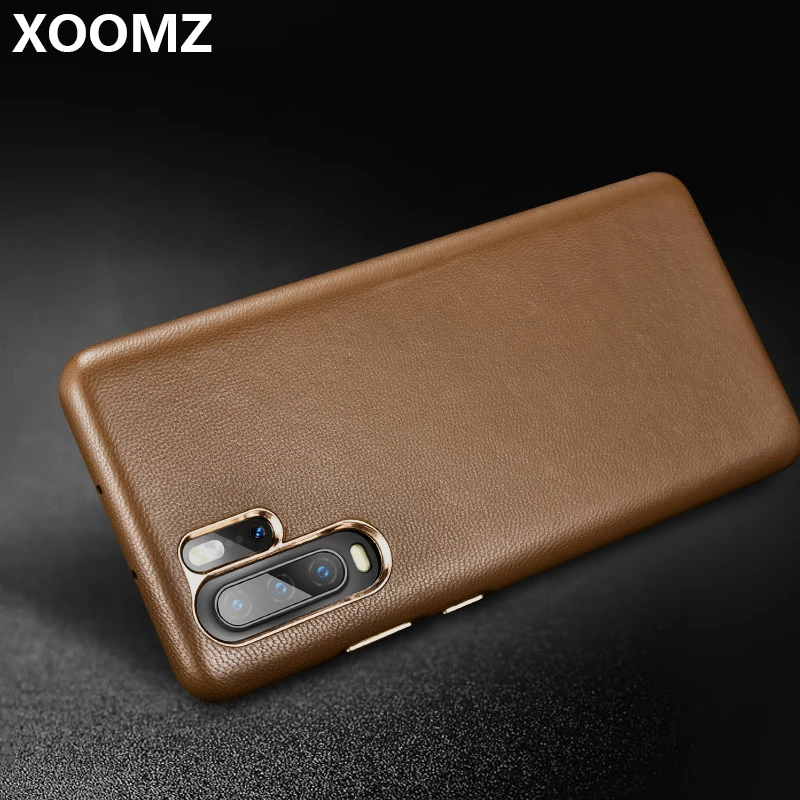 

For Huawei P30 Pro Cover Case Luxury Slim Soft Genuine Leather Armor Protective Back Cover Phone Case for Huawei P30 Case Funda