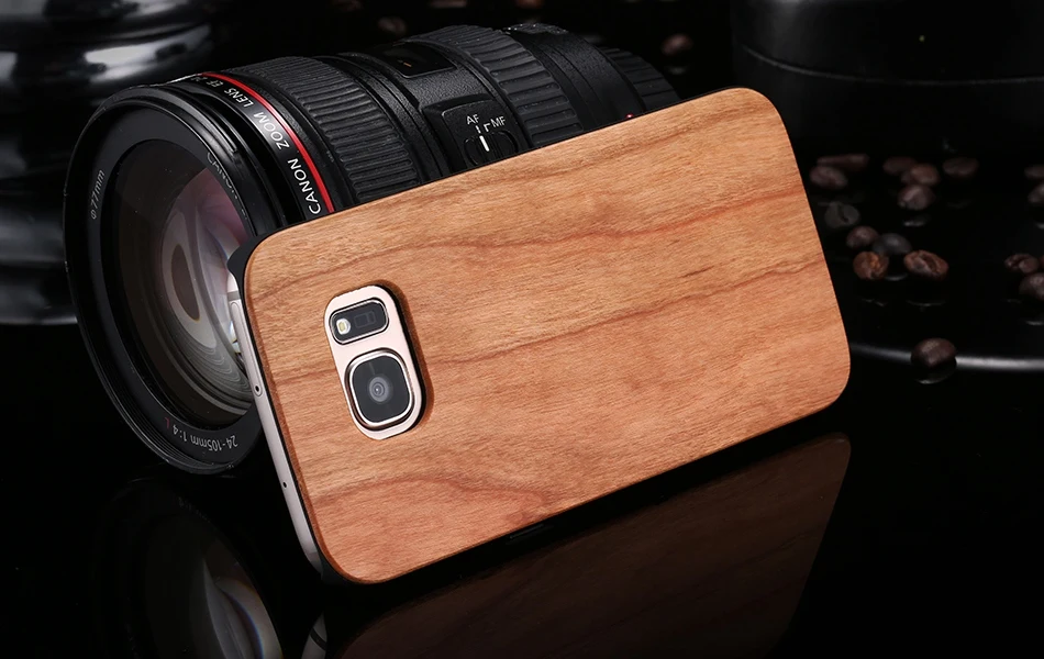 For Samsung Galaxy S8 Plus Real Wooden Case For Samsung S8 Galaxy S7 S6 Edge Back Cover  (14)
