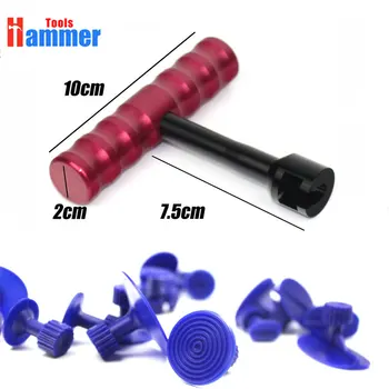 

T-Bar Puller Lifter Tools Kit Car Paintless Body Dent Repair Removal Hail Hand