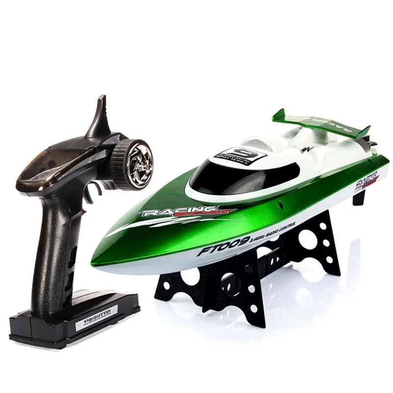 

Topekia FT009 2.4G RC Racing Boat High Speed Yacht Anti-Crash Remote Control Speedboat Self-Righting Novice Level RC Toys Gifts