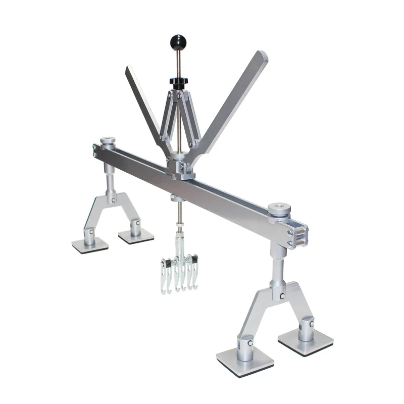 

85cm long dent pull lever bar kit 6 claw hooks aluminum steel dent pulling tool straightening lever car body repair works