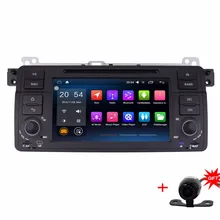 7 ”1024*600 4 ядра стерео для BMW E46 1999-2005 Android 6.0.1 GPS навигации Радио Bluetooth