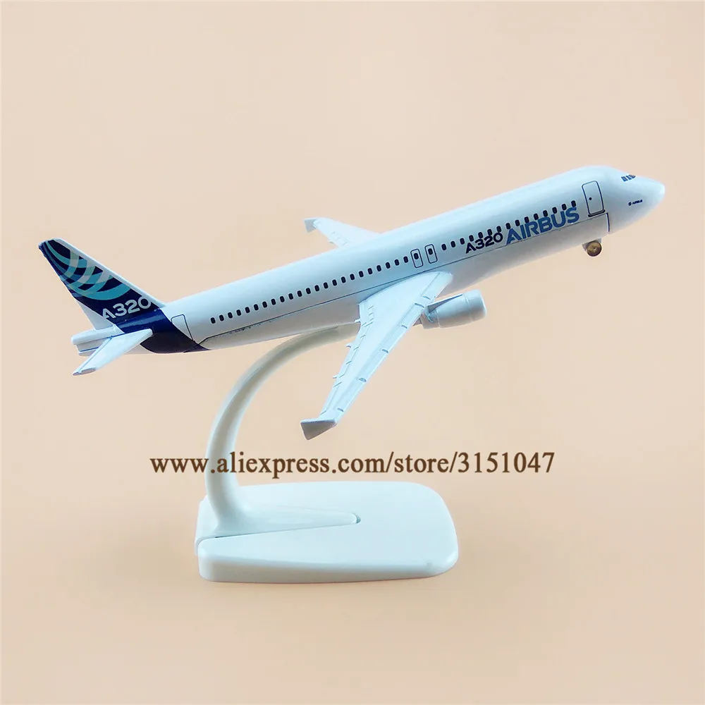 16 см сплав металла прототип Air A320 Airbus 320 Airlines модель самолета w колёса детские