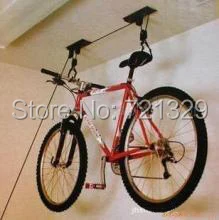 

Free shipping bicycle wall hanging rack,bicycle wall hook,Bicycle display stand rack,Ceiling Mounted Hanging Bicycle Bike Lift