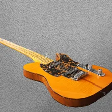 

Hot Prince series electric guitar transparent yellow 6 strings can be customized Free shipping factory wholesale and retail