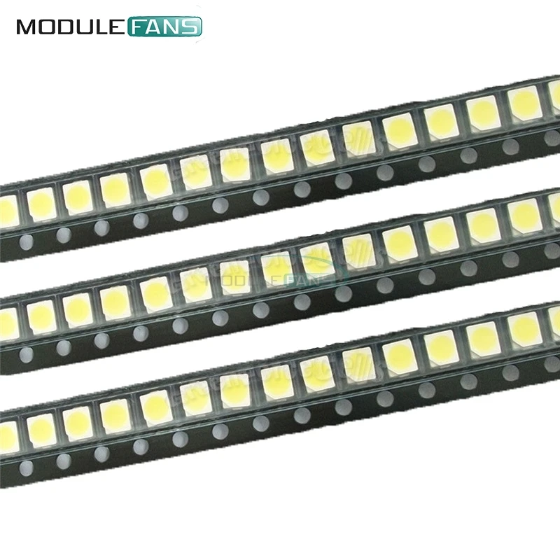 

100PCS POWER TOP SMD SMT White PLCC-2 3528 1210 Super Bright Light LED