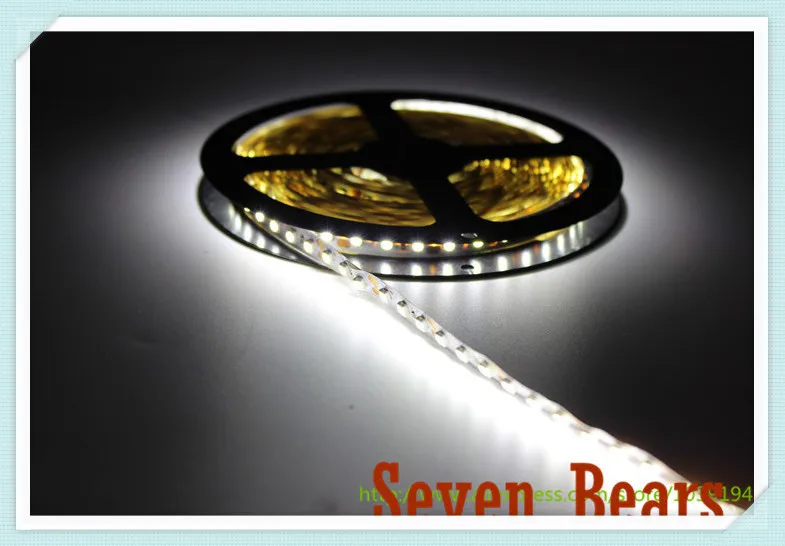 Водонепроницаемая светодиодная ленсветильник SMD 3528 120Led/m 5M 600 12 В постоянного тока