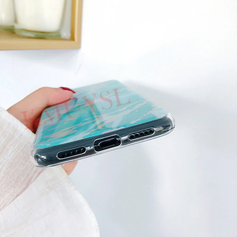 Лазерный мраморный чехол для Huawei Mate 20 Lite P20 Pro P Smart Plus TPU чехол для Huawei Nova 3 3i 2S Honor 10 7A 7C Y6 Y5 чехол
