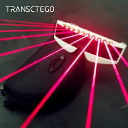 Led Лазерное освещение для дискотеки изделие музыкальные очки DJ этап ortable очковые лазерной ночника Бальные бар Праздник Гирлянда для