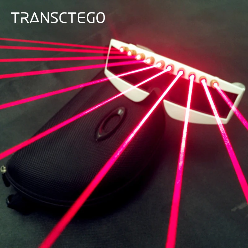 

Led Laser Disco Lights color music Glasses DJ Stage ortable Eyeglass Laser Night Lamp Ballroom Bar Holiday Christmas Party Light