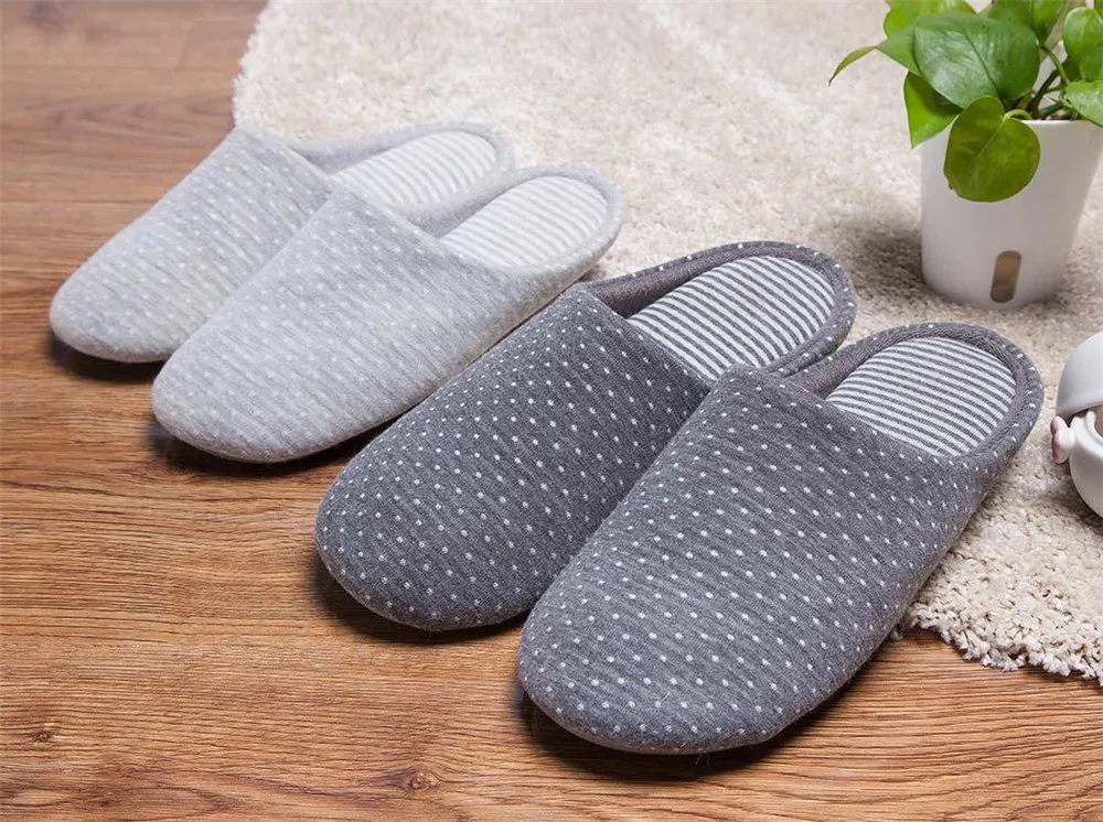 Newest Xiaomi mijia Anti-bacterial Cotton Indoor House Home Slippers Shoes for Autumn and Winter Odor-Resistant Anti-slid for mi (1)